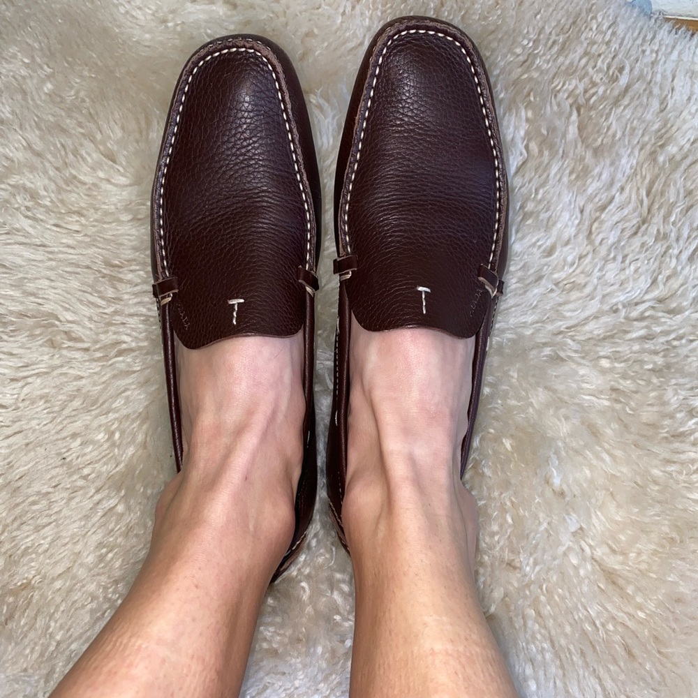 Prada Leather Classic Loafer Driving Moccasin